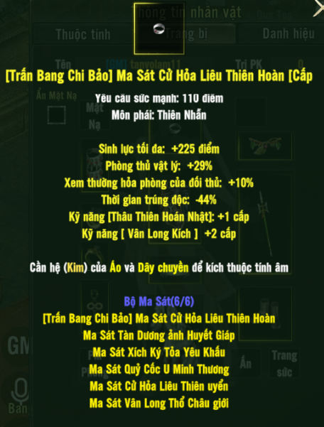 [Trấn Bang Chi Bảo] Ma Sát Cử Hỏa Liêu Thiên Hoàn
